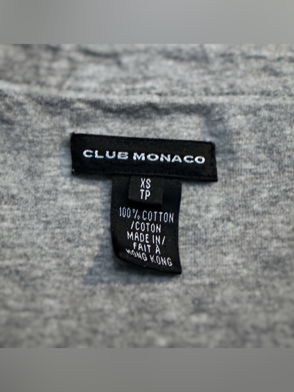 Club Monaco Gray Fit & Flare Mini Skirt | Soft Cotton | Size XS - Picture 4 of 5